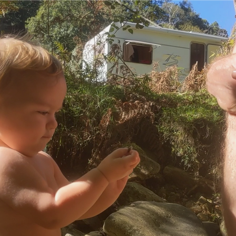 Parto en la naturaleza