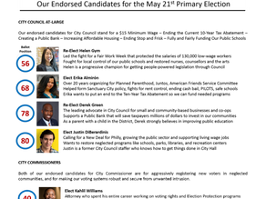 Get Out the Vote for Philly NN’s Endorsed Candidates