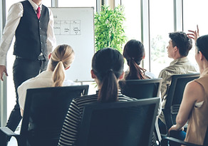 listeners-raise-their-hands-ask-questions-meeting-office-employees-raise-their-hands-inqui