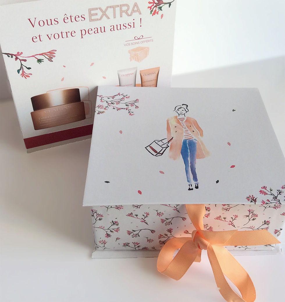 PACKAGING CLARINS JULIA PERRIn