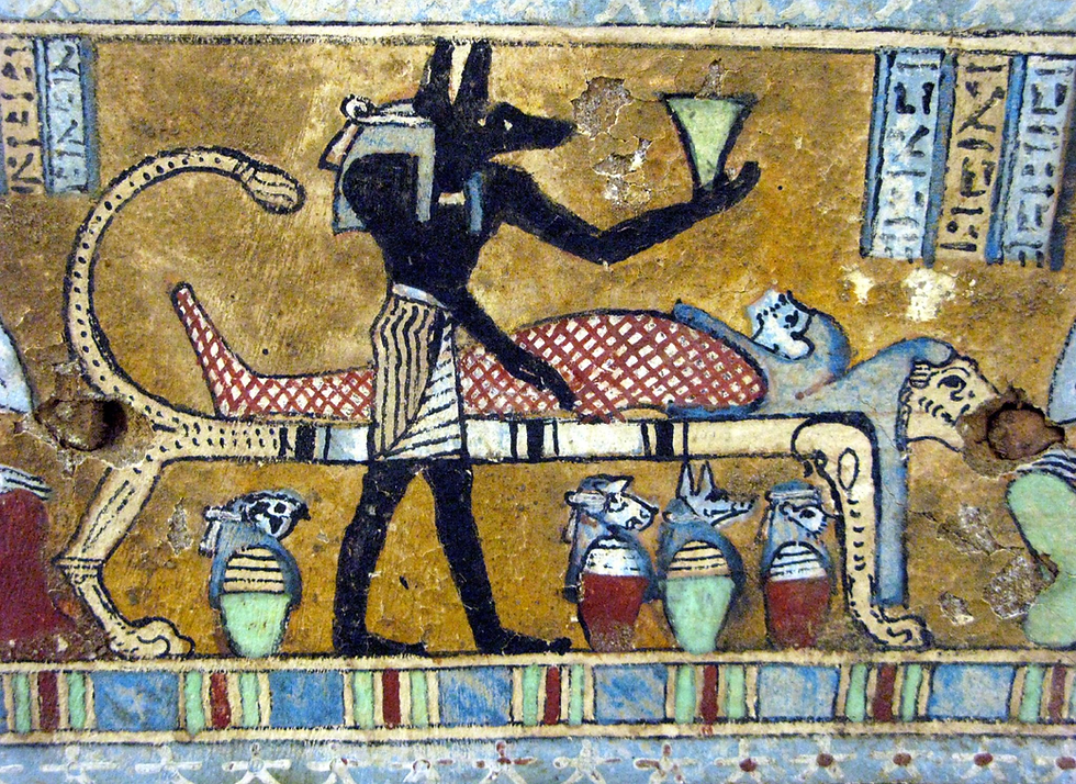 unguenti resine mummificazione antica
