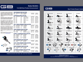 GB Remanufacturing, Inc. Announces 2020 New Product Release