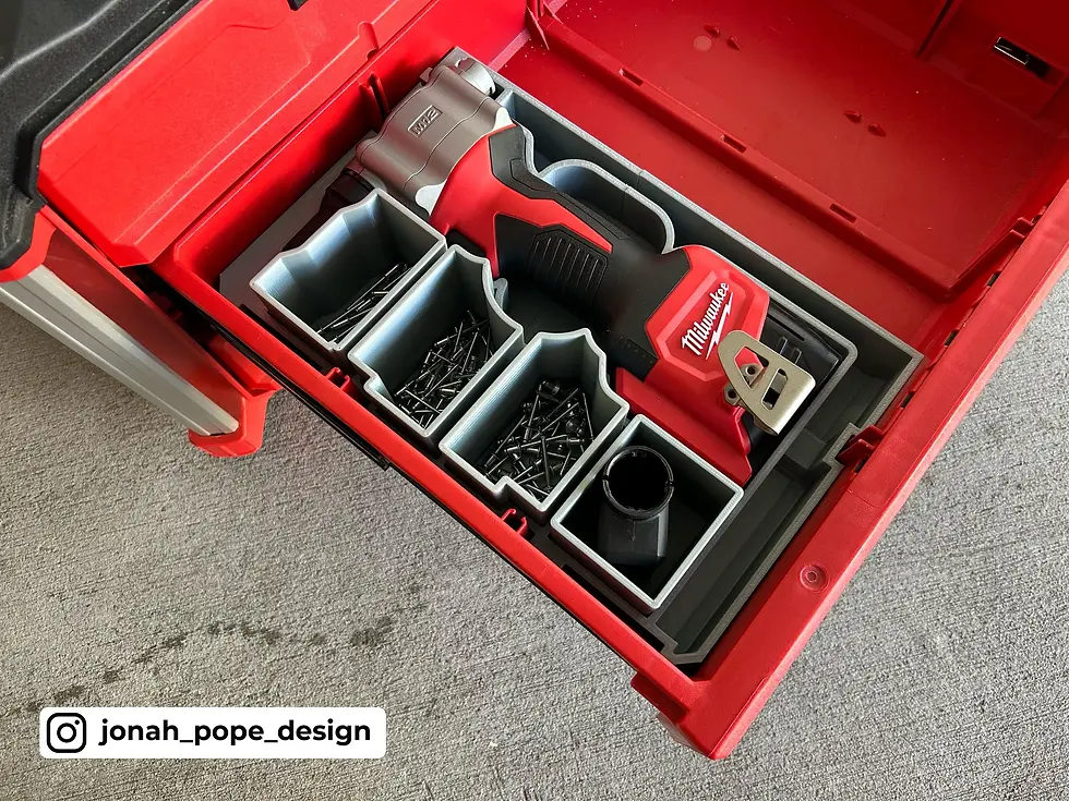 Milwaukee Packout DRAWER M12 Rivet Gun Insert
