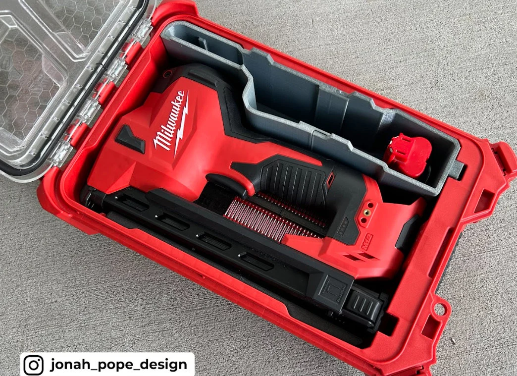 Milwaukee Packout M12 Cable Stapler Insert | Thrive-3D