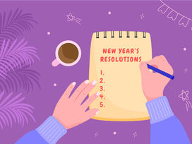 Materializing New Year's Resolutions