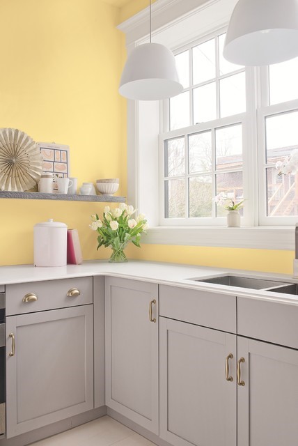Illustration from The Top Bright Colors for Painting Kitchens