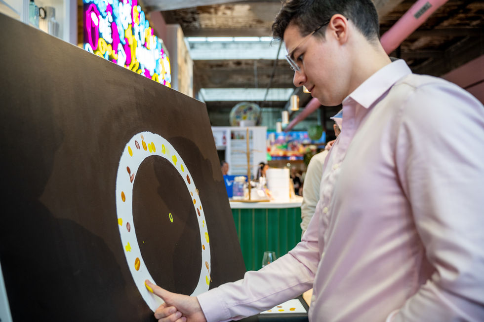 Photo de détail pour mettre en avant un événement corporate