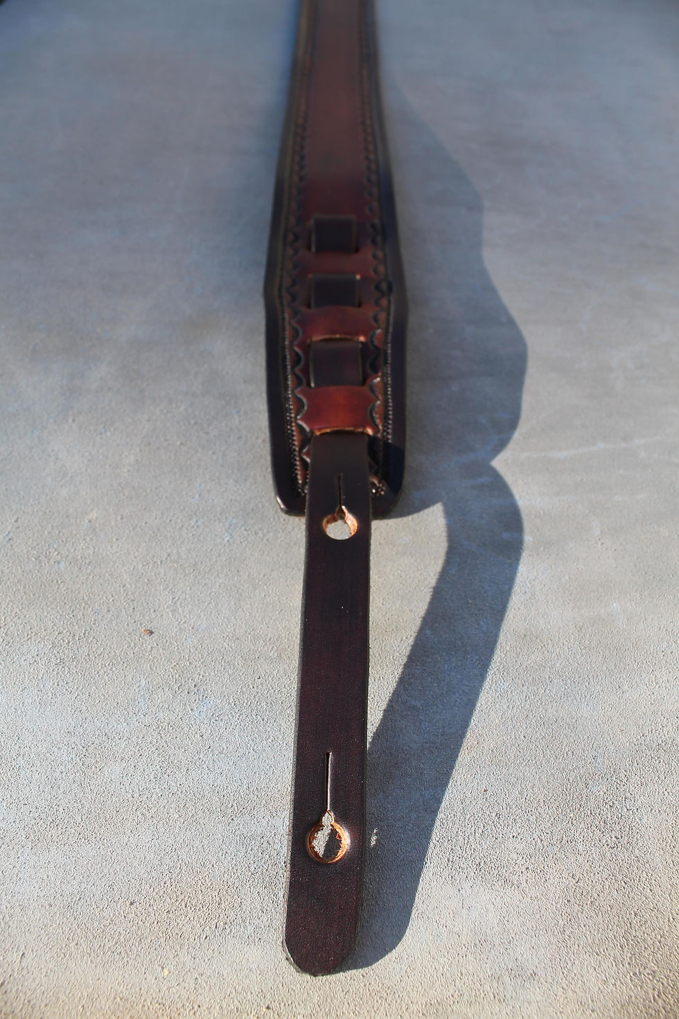 Thumbnail: Handmade guitar strap/ Classic design/ Adjustable guitar strap/ Beara belts