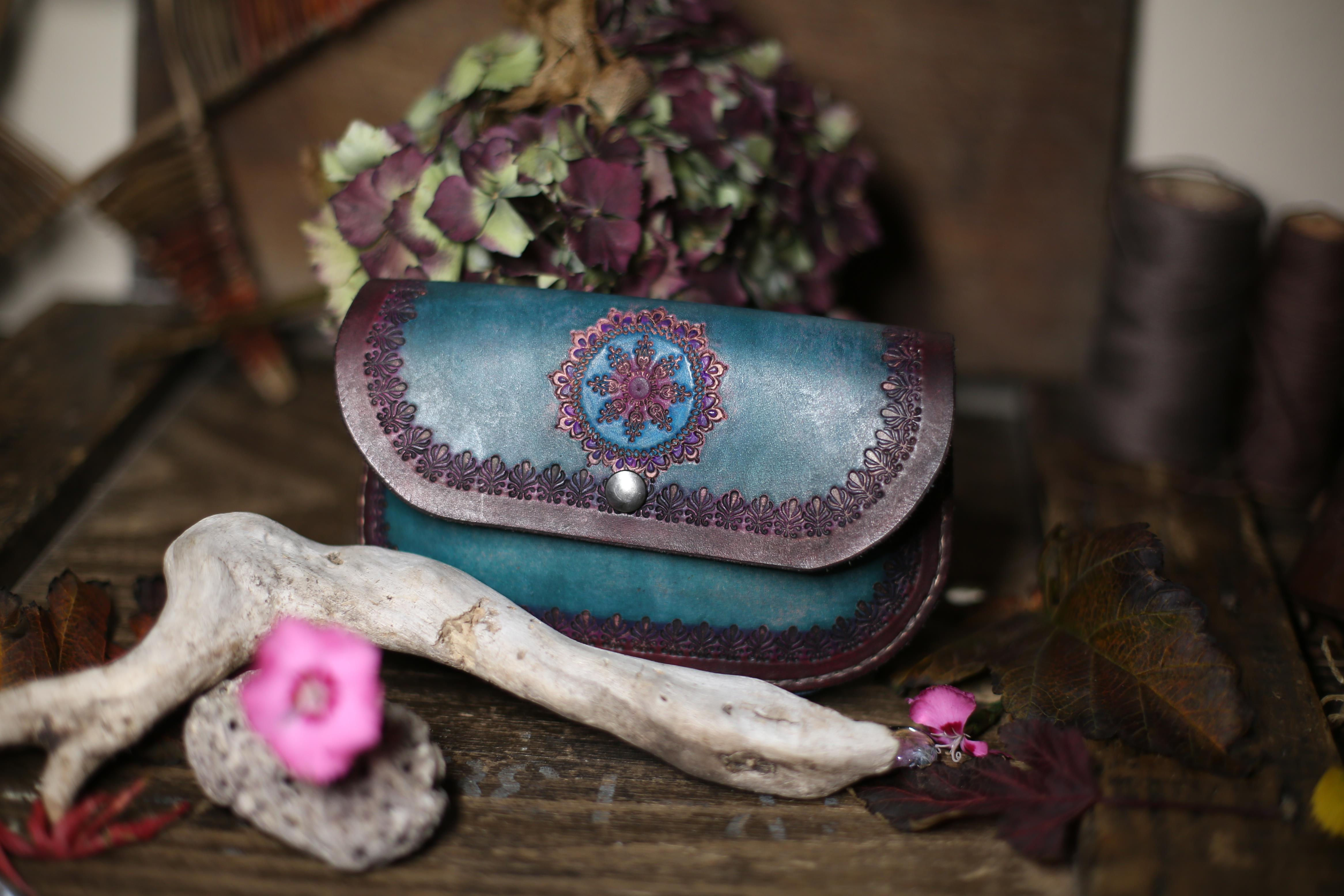 Turquoise Blue Purse