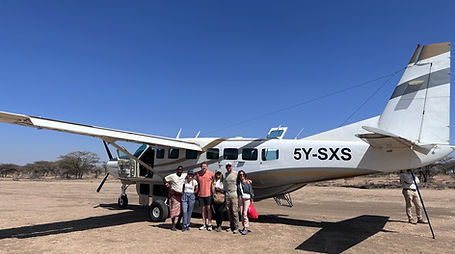 flying safari, East Africa