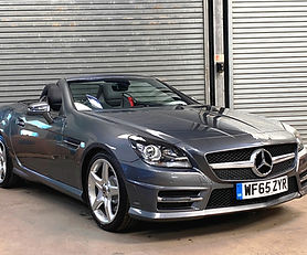2015 65 reg MERCEDES SLK 250 D AMG SPORT 9G-AUTO