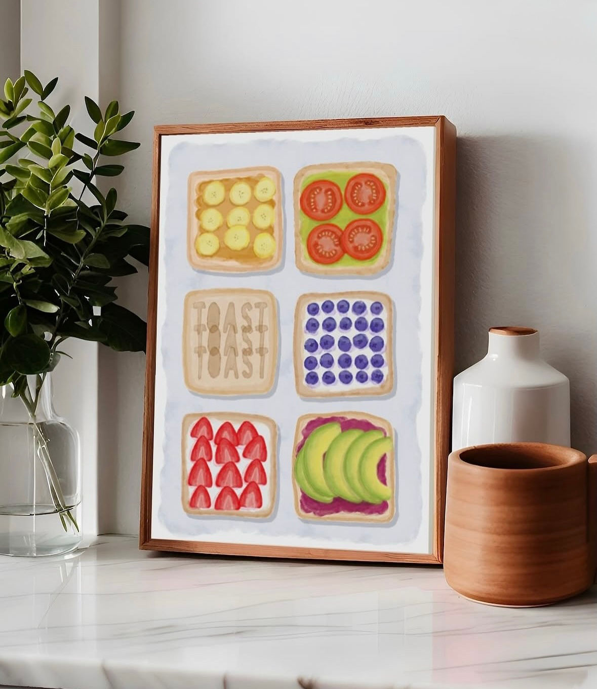 ‘Toast’ Art Print