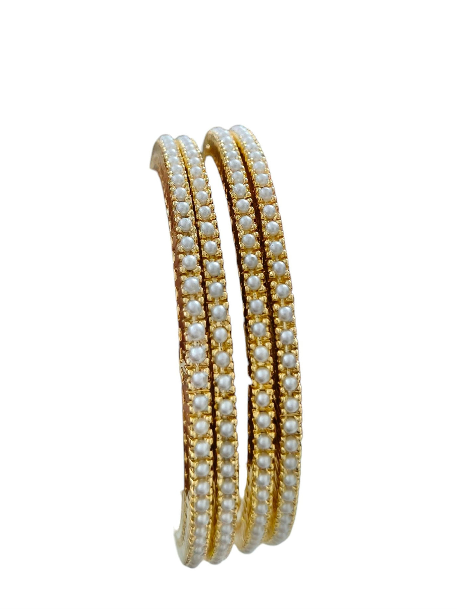 Pearls bangle - set ot two