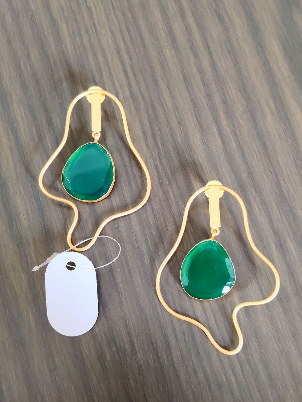 Green ghost buster Earrings