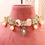 Thumbnail: Premium Polki  and stone choker set - with earrings  