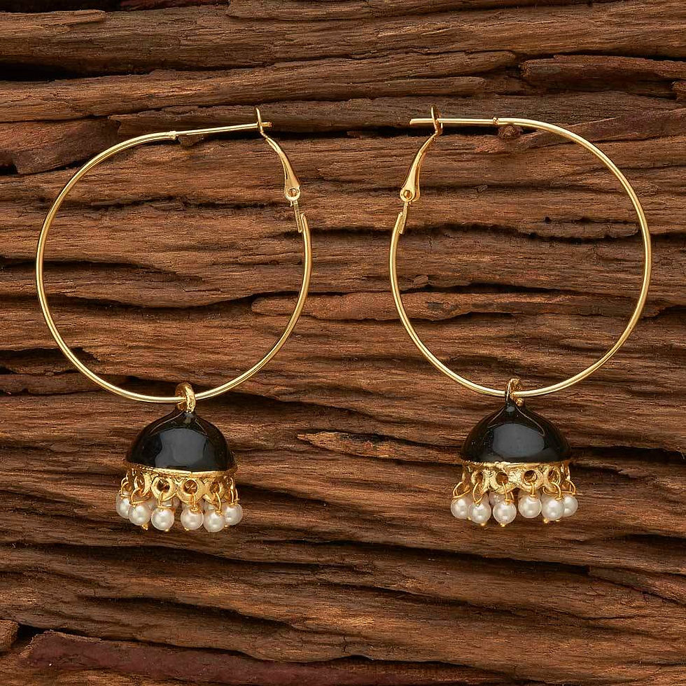 Loop Jhumki Earrings