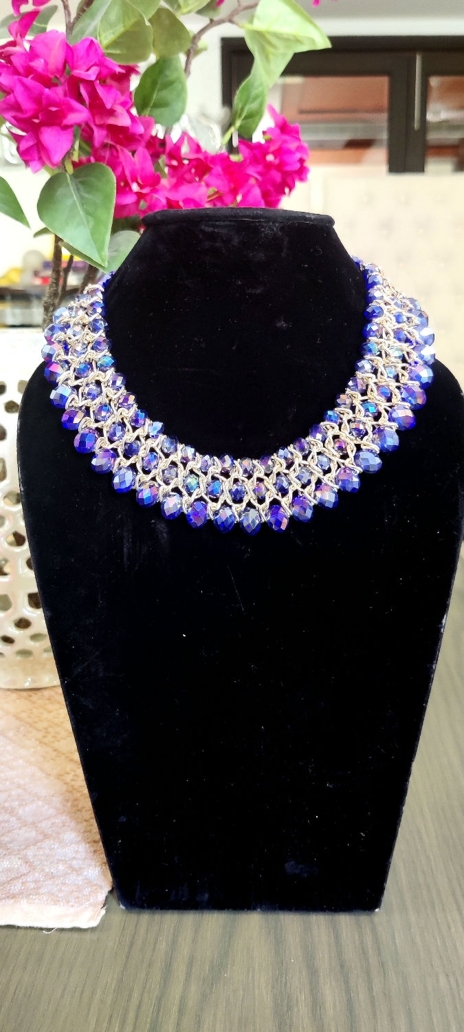 Thumbnail: Three  layered choker  Necklace 