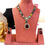 Thumbnail: Multi stone Necklace - with earrings 