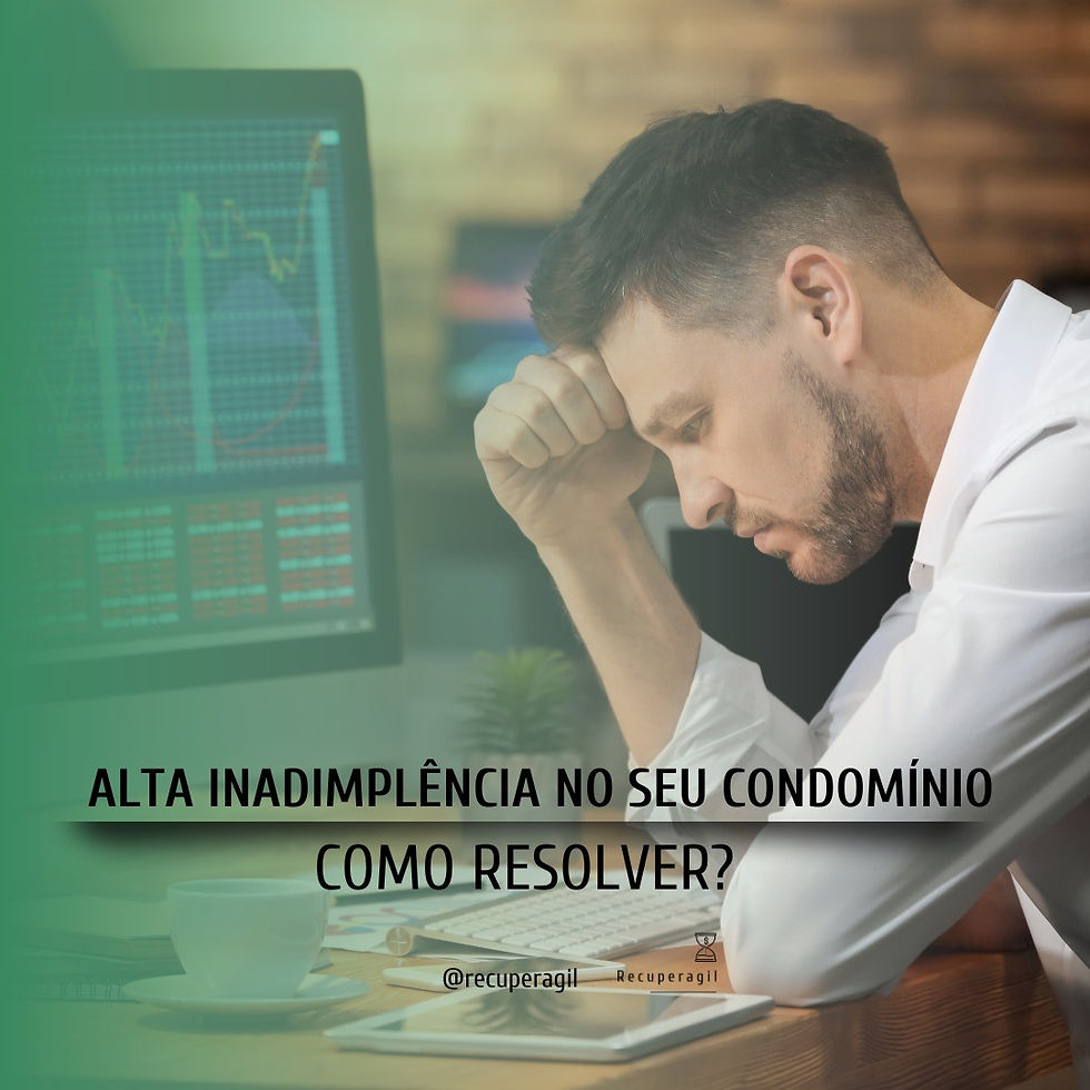 Alta inadimplência no seu condomínio