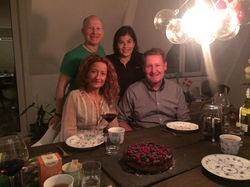 Good friends visiting
