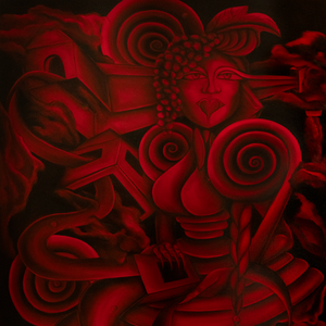 Bohemiana . Painting by Alina Martina Lewis