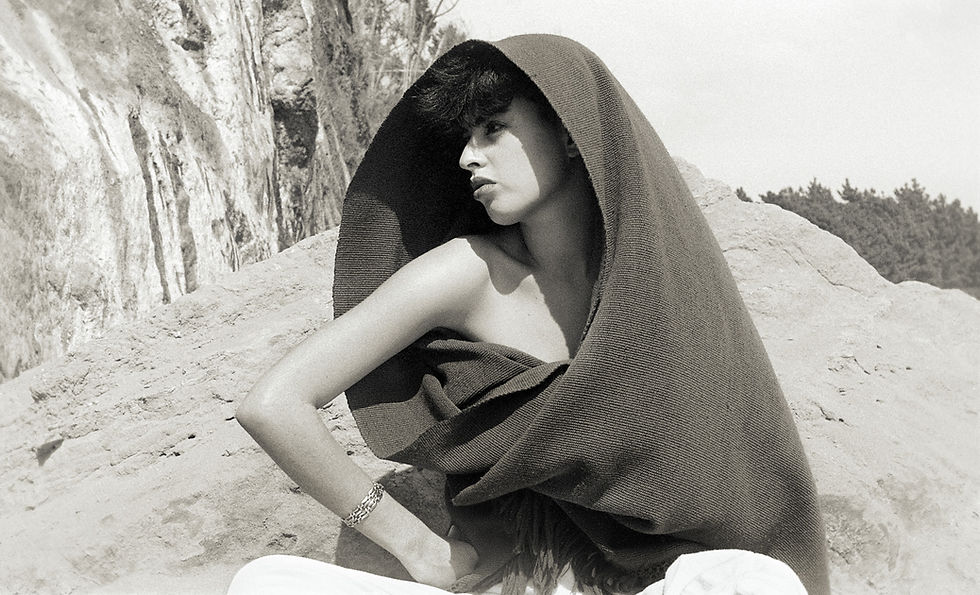 									My first, and favorite, model:: my sister Valerie, 1981.