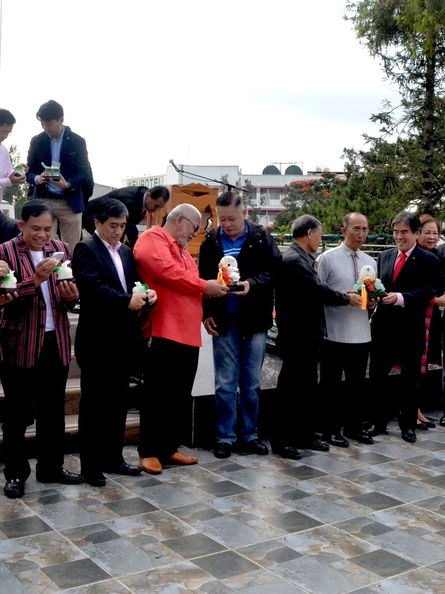 Monday Flag Raising Ceremony and BCPO-TEU Orientation