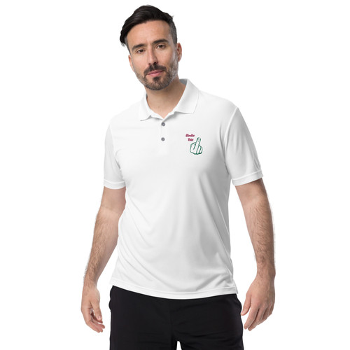 adidas performance polo shirt | PeakGolf