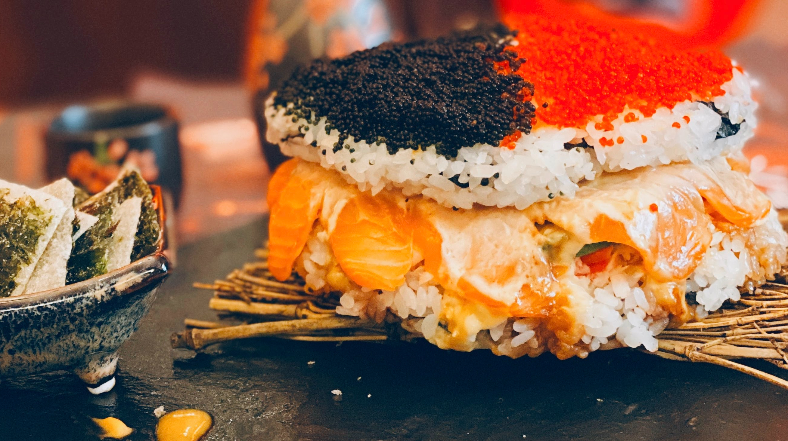 Arranged Food and Objects