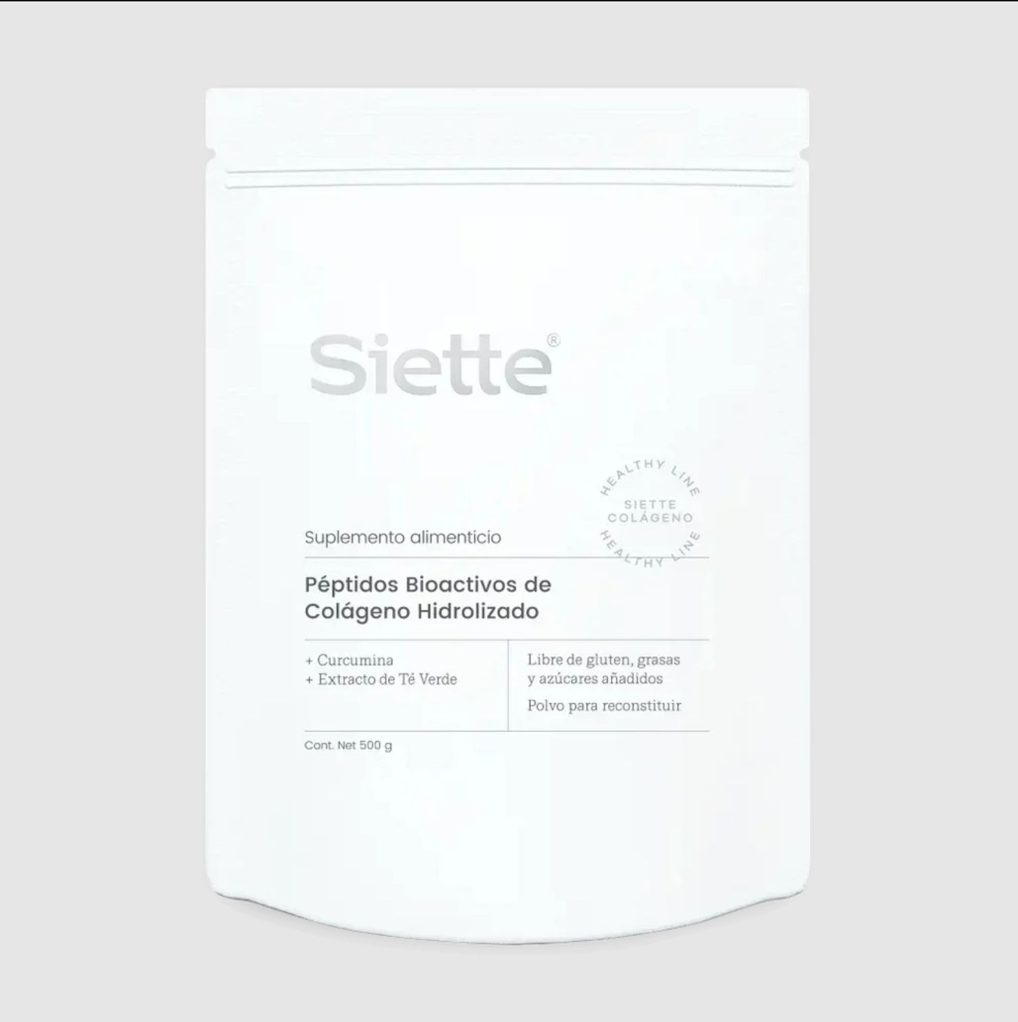 Siette Healthy Péptidos Bioactivos de Colágeno Hidrolizado 500g