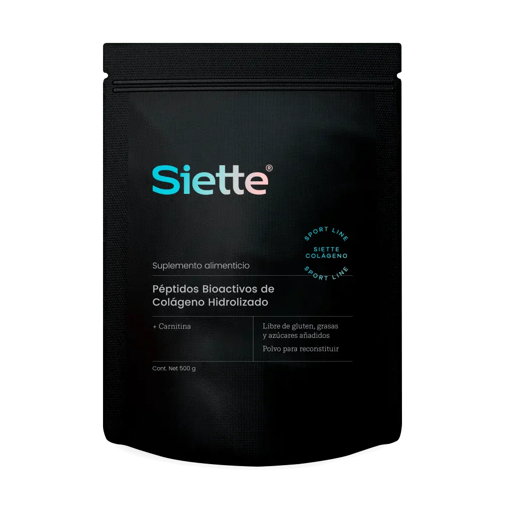 Siette Sport Péptidos Bioactivos de Colágeno Hidrolizado 500g