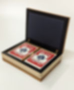 Bespoke playing card storage box