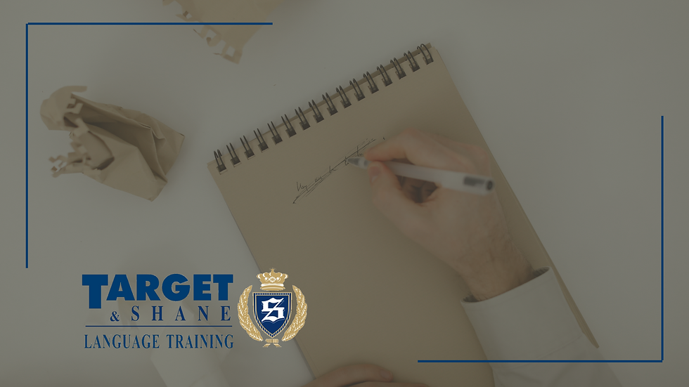 Skreślona notatka na papierze