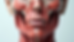 Close-up view of lower face muscles highlighting areas prone to tightening