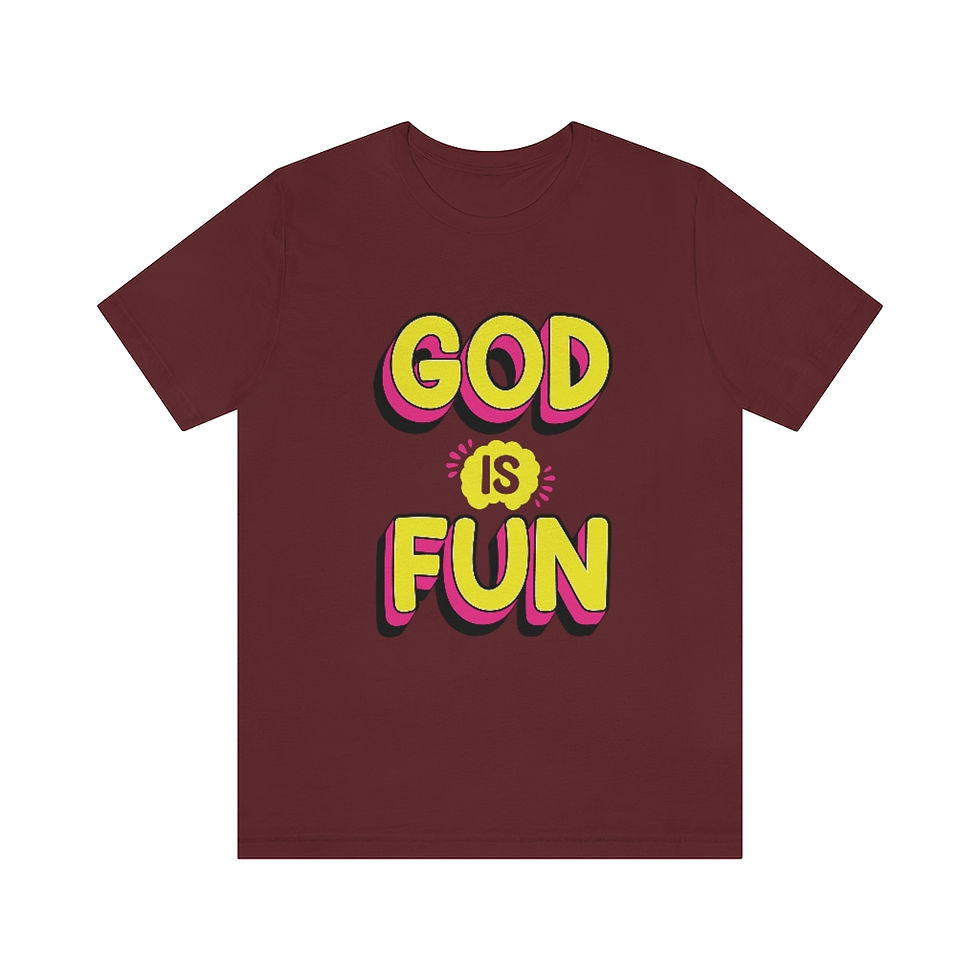 Thumbnail: Comic God Is Fun Tee