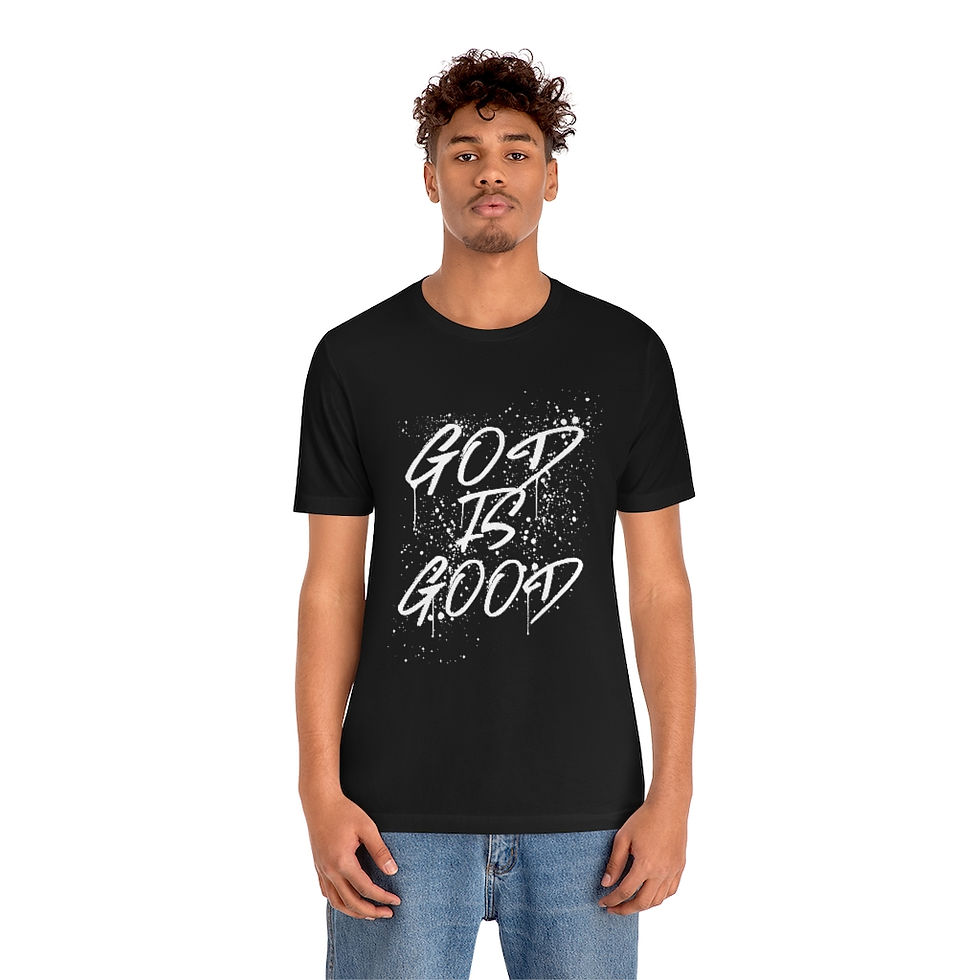 Thumbnail: Paint Splash God Is Good Tee (Double Sided)