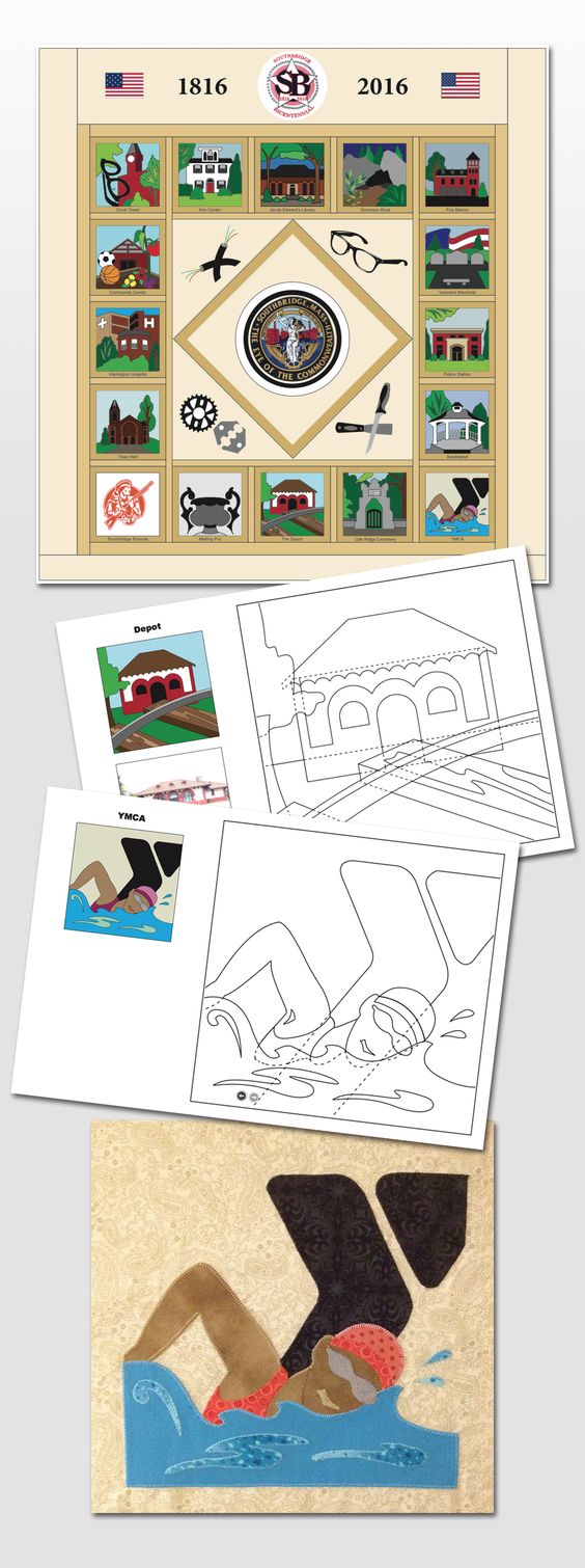 Illustration Applique Patterns