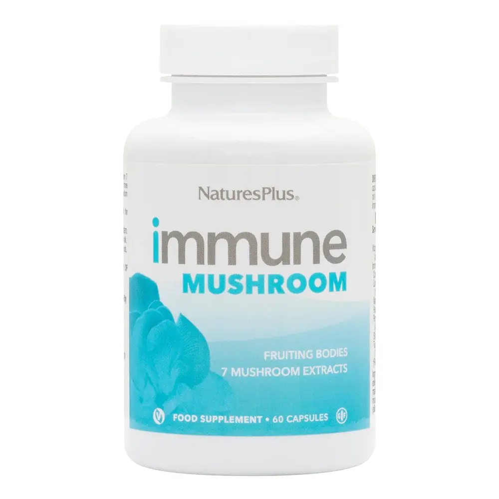 NaturesPlus Immune Mushroom - 60 Capsules