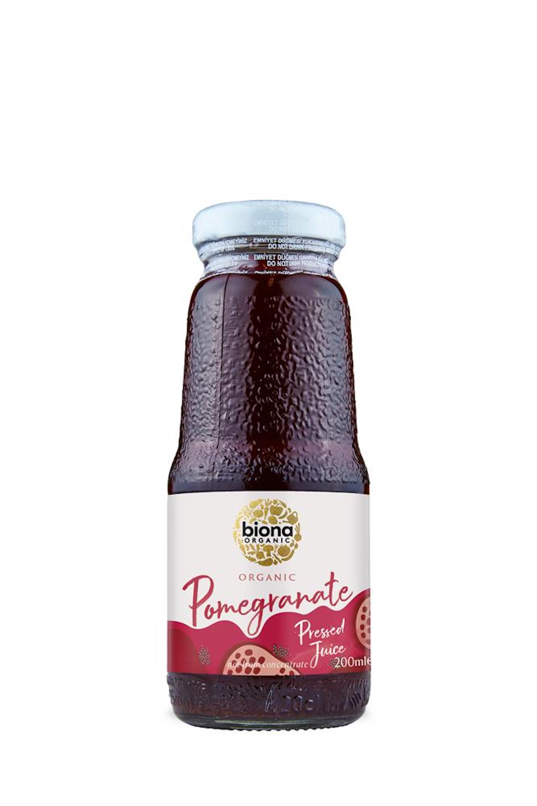 Biona Organic Pomegranate Juice Pure 200ml