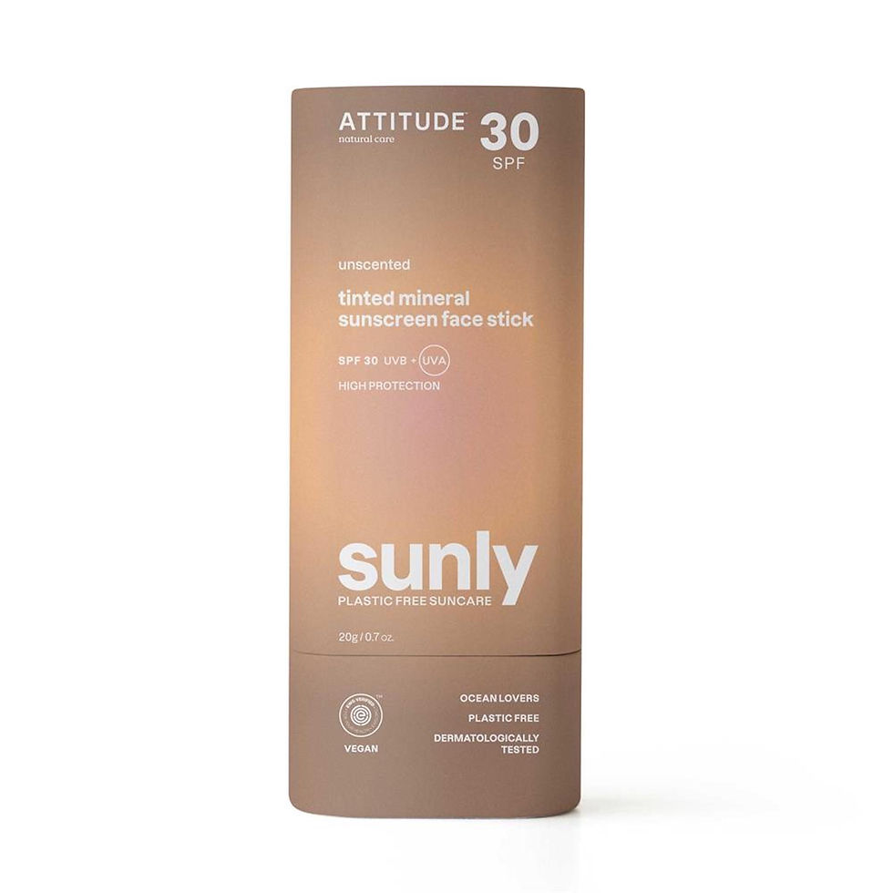 Attittude Sunly™ - Tinted - Unscented Face Stick SPF30 20g