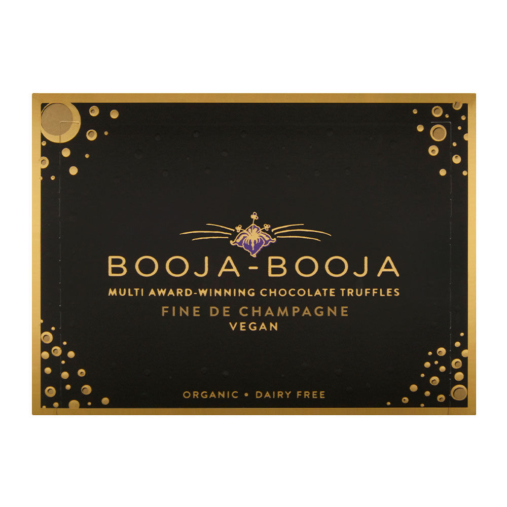 Booja-Booja Dairy Free Fine de Champagne Chocolate Truffles 92g