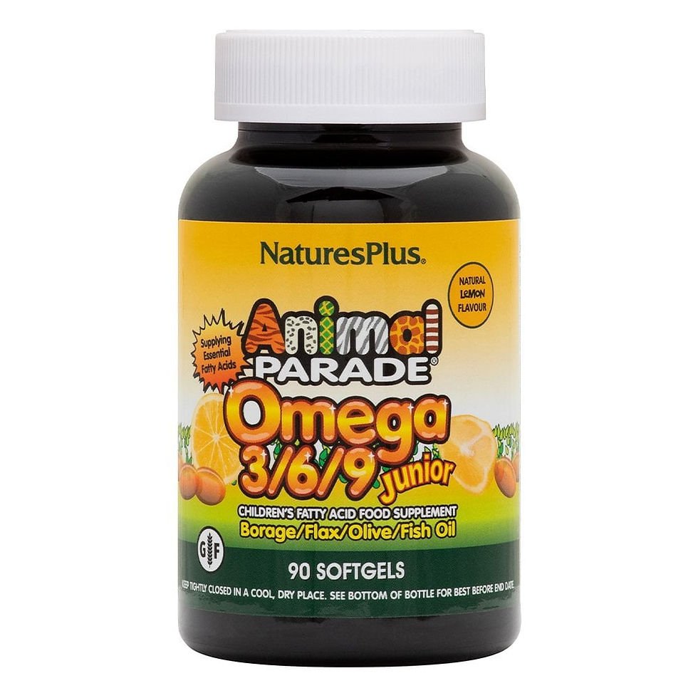 NaturesPlus Animal Parade® Omega 3/6/9 Junior - 90 Softgels