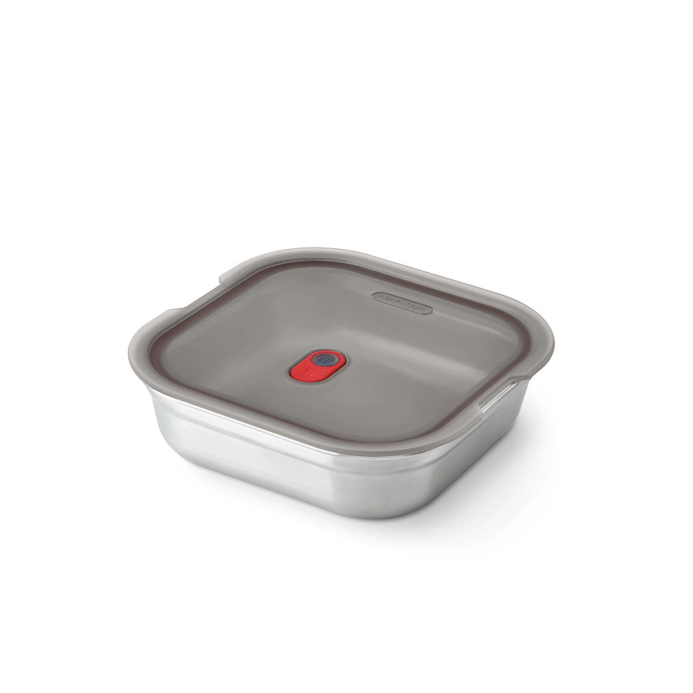 Black + Blum Lunch Box - Stainless Steel Box Square 1.1l Small