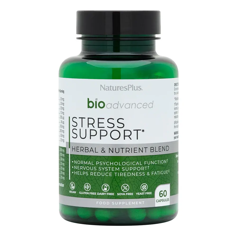 NaturesPlus BioAdvanced Stress Support - 60 capsules