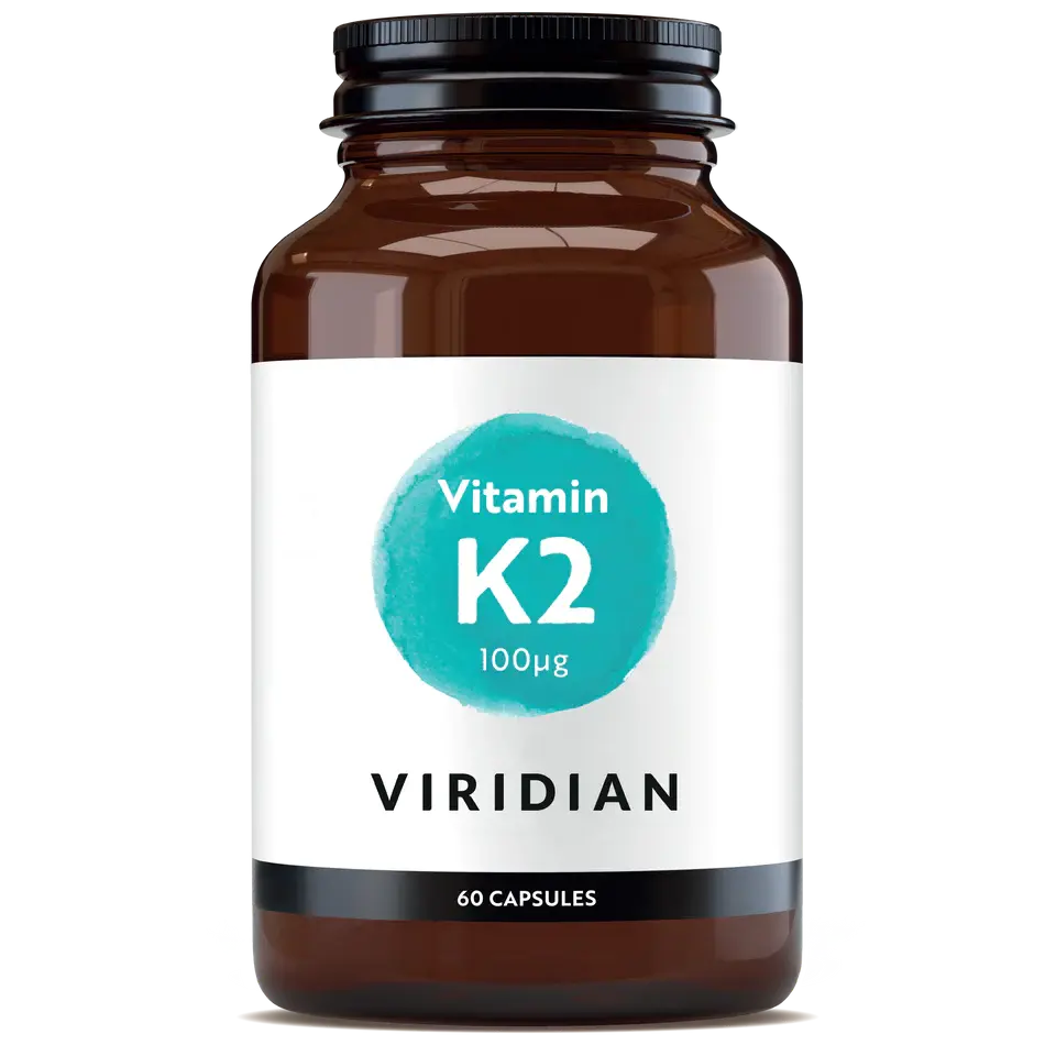 Viridian Vitamin K2 100μg 60 capsules