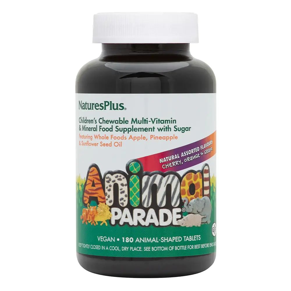 NaturesPlus Animal Parade® Multivitamin Children's Chewables - Assorted -180 tab