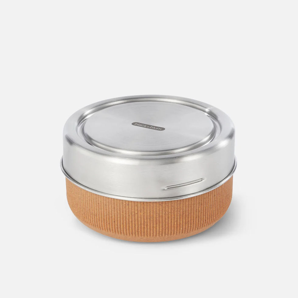 Black + Blum Glass Lunch Bowl 750ml Almond