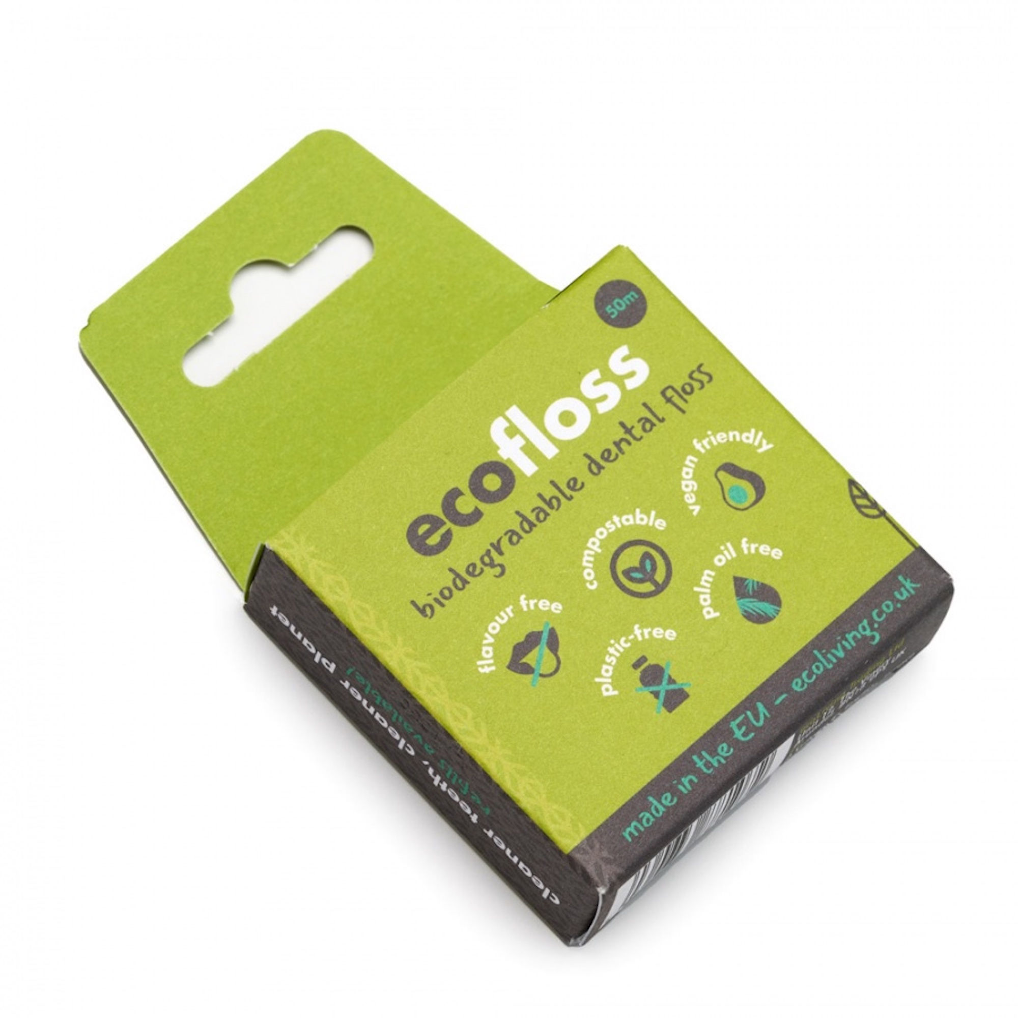 Ecoliving Eco Floss - Plant-Based Vegan Dental Floss 50m x 1