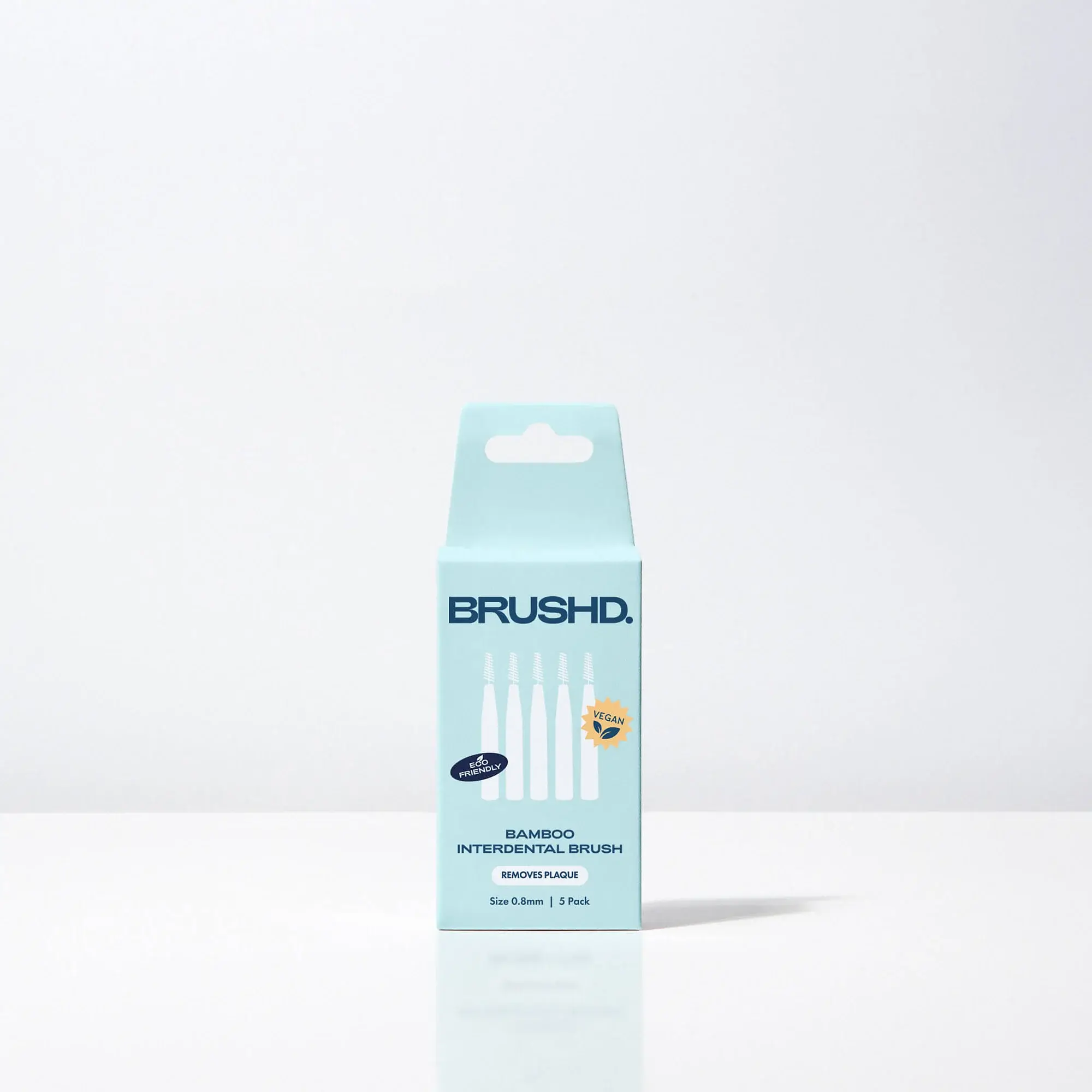 Brushd Interdental Brushes 5 pack - 0.8mm