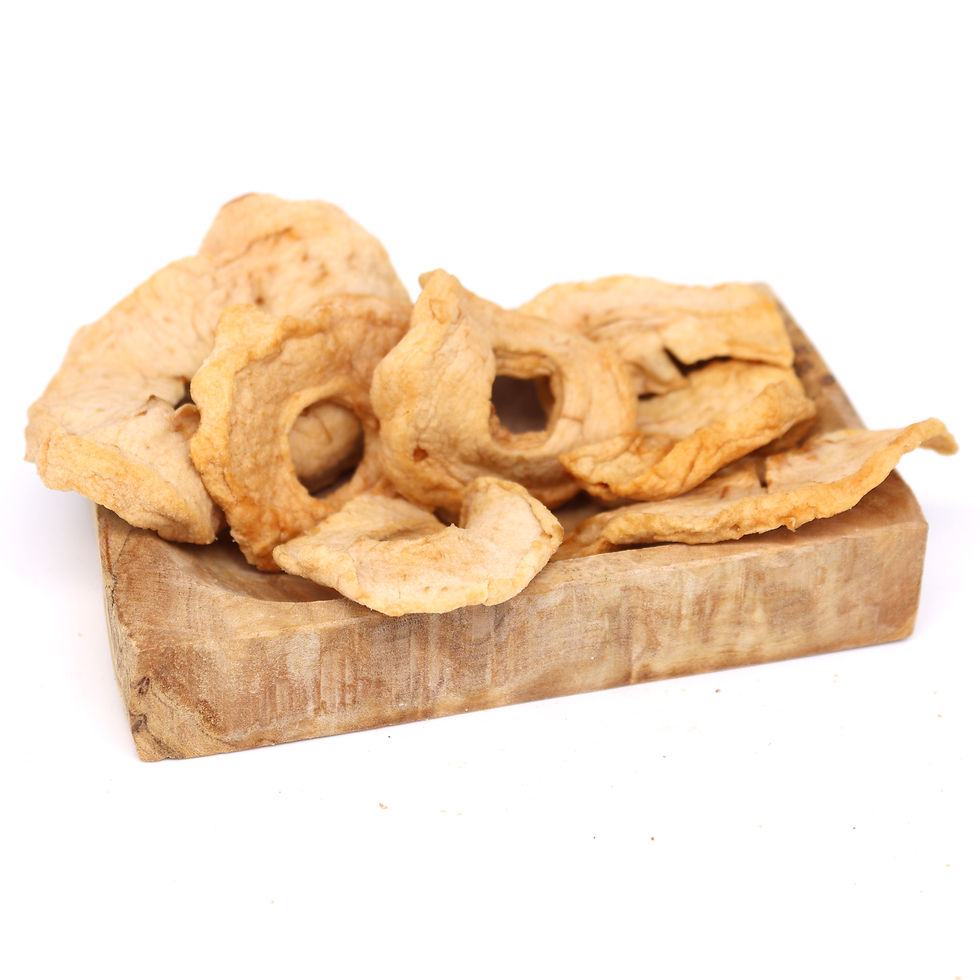 Organic Apple Rings (Skinless) 3.69p/100g